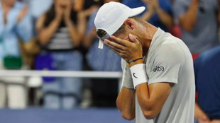Terence Atmane, excited after reaching the semi-finals in Cincinnati. Source: Getty