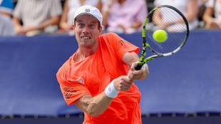 ATP Winston Salem 2025. Van de Zandschulp se cita con Fucsovics en la final. Foto: Getty