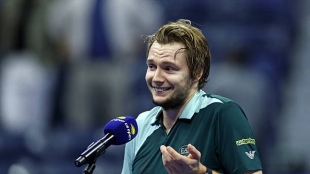 Alexander Bublik reaches US Open 2025. Photo: gettyimages