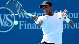 Auger-Aliassime, sobre el desmayo de Rinderknech: "Parece que estamos en un horno"