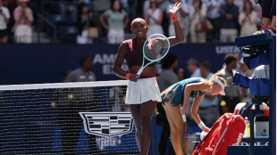 Coco Gauff en el US Open 2025. Foto: Getty