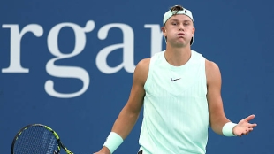Rune eliminated from the US Open 2025 by a great Struff. Photo: Getty.