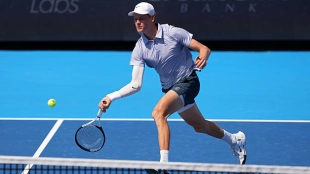 Sinner iguala a Agassi en su mejor racha sobre pista dura. Foto: Getty