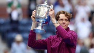 Wilander elige a Sinner como favorito a ganar en el US Open 2025. Foto: Getty