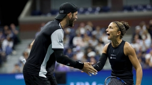 Errani y Vavassori hacen justicia en el US Open 2025. Foto: Getty