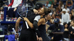 Errani y Vavassori les dan una lección a Collins y a Harrison en el US Open 2025. Foto: Getty
