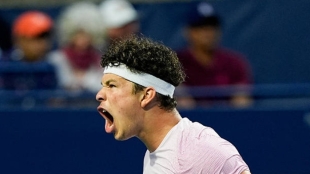 Ben Shelton at ATP Toronto 2025. Photo: Getty