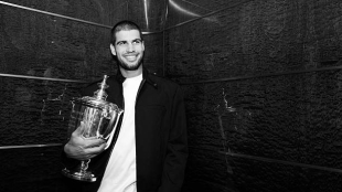 Alcaraz: "Mi piace la festa, ma, a chi non piace divertirsi a 22 anni?". Foto: Gettyimages