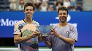 Granollers y Zeballos, tras una remontada épica: "El tenis a veces es una locura". Foto: Gettyimages