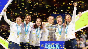 Italia, tras revalidar el título de la Billie Jean King Cup: "Esperamos poder servir de inspiración a muchas niñas". Foto: Gettyimages