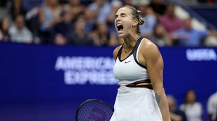 Sabalenka: "Voglio solo diventare una giocatrice migliore e vedere fino a dove posso arrivare". Foto: Gettyimages
