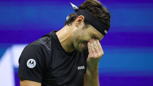 Taylor Fritz, eliminado del US Open 2025 ante Djokovic. Fuente: Getty