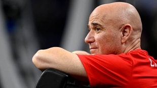 Agassi did not skimp on praise and gushed over the Laver Cup. Source: Getty