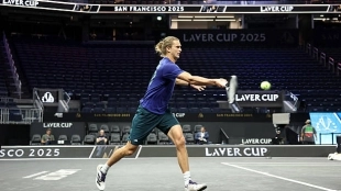 Zverev, sobre la Laver Cup: "Es muy especial, hay un ambiente muy diferente"