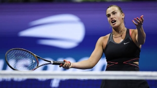 Sabalenka responde a Kyrgios: "Haré todo lo posible para darle una paliza". Foto: Getty