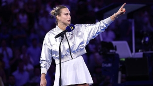 Sabalenka se lleva en el US Open 2025 el mayor cheque de la historia del tenis. Foto: Getty