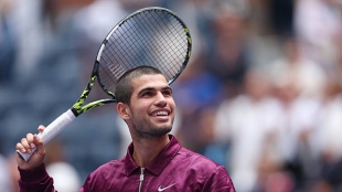 Carlos Alcaraz, madurez en US Open 2025. Foto: gettyimages