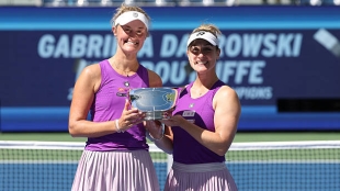 Dabrowski e Routliffe, campionesse degli US Open 2025. Foto: gettyimages