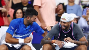 Djokovic speaks about Kyrgios. Photo: gettyimages.