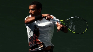 Auger-Aliassime, sobre Sinner: "Ha mejorado mucho, sé qué esperarme". Foto: Getty