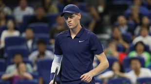 Jannik Sinner, serving statistics. Photo: gettyimages
