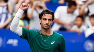 Lorenzo Musetti a Chengdu. Foto: gettyimages