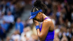 Naomi Osaka en el US Open 2025. Foto: Getty