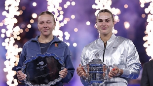 Aryna Sabalenka, mensaje a Anisimova. Foto: gettyimages