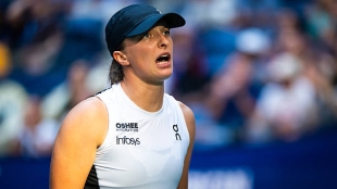 Iga Swiatek tuvo un pequeño encontronazo tras su derrota en Nueva York. Fuente: Getty