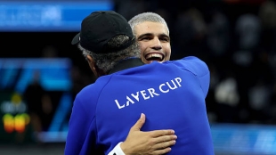Yannick Noah habla de Alcaraz. Foto: gettyimages