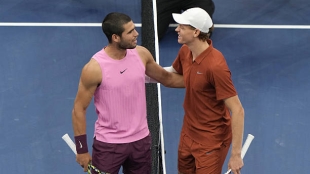 Alcaraz y Sinner replican a Nadal y Djokovic en una curiosa estadística. Foto: Gettyimages