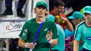 Alex De Minaur avanza en Viena. Fuente: Getty