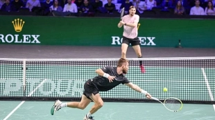 Moutet doesn't bite his tongue and responds to Bublik: "He likes to make fun of other players"