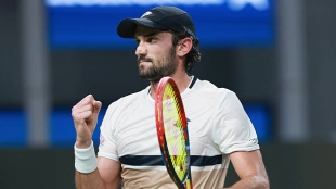 维克罗在上海赢得比赛后在ATP排名中取得历史性飙升。照片：Getty Images