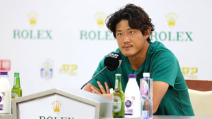 Zhizhen Zhang tras ser eliminado en Shanghái. Fuente: Getty
