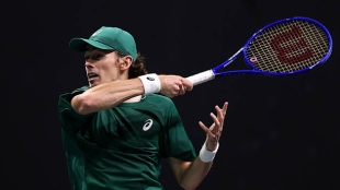 Álex de Miñaur, en París. Foto: gettyimages