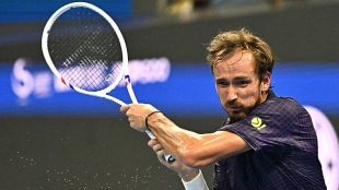 Daniil Medvedev bat Davidovich à Shanghai. Photo : gettyimages