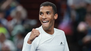 2025年ATP上海站：费利克斯·奥热·阿利亚辛梅。照片：盖蒂