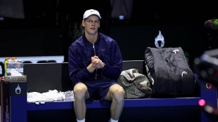 詹尼克·辛纳，渴望赢得大满贯。照片：gettyimages