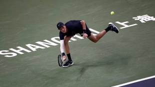 Jannik Sinner, rival en octavos de Shanghái. Foto: gettyimages