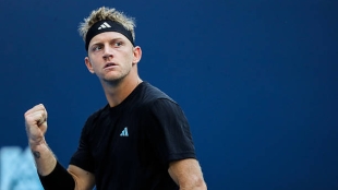 Programme du lundi 6 octobre à l'ATP Shanghai 2025 : Davidovich-Medvedev, dans le dernier tour. Photo : Getty