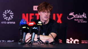 辛纳, 在Six Kings Slam决赛中击败卡洛斯后沉思。