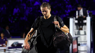 Alexander Zverev eliminated in the ATP Finals. Source: Getty