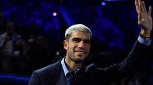 Carlos Alcaraz insists on his goal of sitting at the Big3's table. Source: Getty