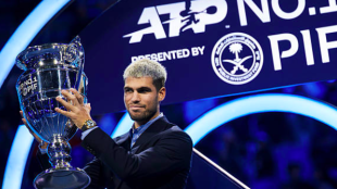 Carlos Alcaraz talks about how many Grand Slams he wants to win. Source: Getty