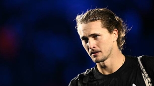 亚历山大·兹维列夫，在2025年ATP总决赛中为辛纳绝望。照片：gettyimages