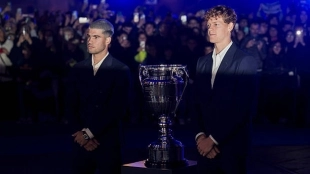 Alcaraz jokes with Sinner: "I see him more than my mother"