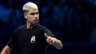 Carlos Alcaraz, number 1 target at ATP Finals. Photo: gettyimages