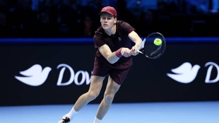 詹尼克·辛纳，两年数据。照片：gettyimages