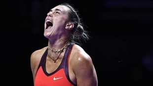 萨巴伦卡，WTA总决赛半决赛。